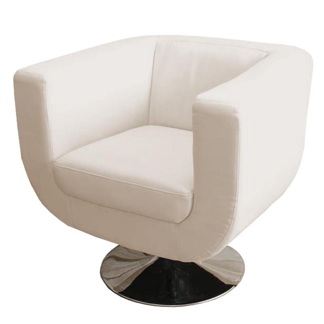 Design Fauteuil TREVISO II, Spectaculair Ontwerp en Maximaal Zitcomfort, Verschillende Kleuren, Beige