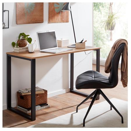 Bureau KODY, 120x60x76cm, Houten Blad en Metalen Structuur