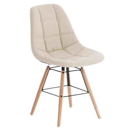 Vergaderstoel TOMMY LEDER, Exclusief Ontwerp, Beige